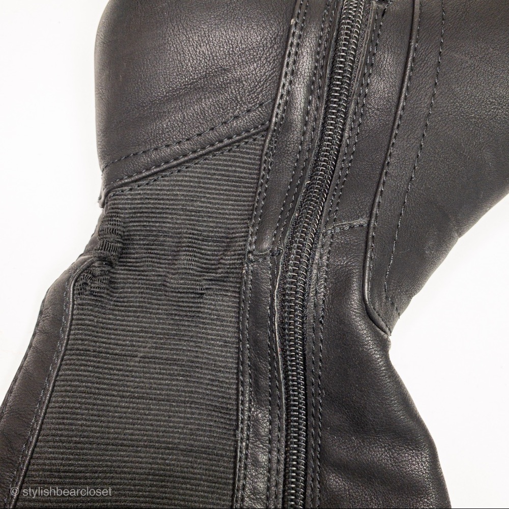 Rampage Illusion Faux Leather Knee High Boot Black - Picture 5 of 6